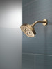 52663-CZ Universal Showering Components 5-Setting H2Okinetic Shower Head, Champagne Bronze