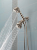 52626-SS-PK Universal Showering Components Premium 7-Setting Shower Head, Stainless