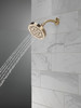 Delta 52535-CZ Universal Showering Components 5-Setting Showerhead, Champagne Bronze