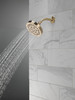 52535-CZ Universal Showering Components 5-Setting Showerhead, Champagne Bronze