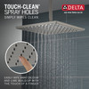 Delta 52159-SS-PR Universal Showering Components Single-Setting Metal Raincan Shower Head, Lumicoat Stainless
