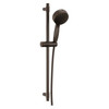 51584-RB Universal Showering Components 7-Setting Slide Bar Hand Shower with Cleaning Spray, Venetian Bronze
