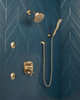 50560-CZ-PR Universal Showering Components Wall Elbow For Hand Shower, Lumicoat Champagne Bronze