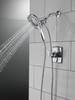 Delta 58498Universal Showering Components In2ition HSSH 1.75 GPM 4-Setting, Chrome