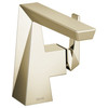 Delta 543-PN-PR-LPU-DST Trillian Single Handle Bathroom Faucet, Lumicoat Polished Nickel