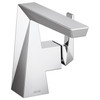 Delta 543-PR-LPU-DST Trillian Single Handle Bathroom Faucet, Lumicoat Chrome