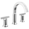 Delta 355887-PR-DST Tetra Two Handle Widespread Bathroom Faucet, Lumicoat Chrome