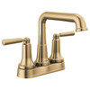 Delta 2536-CZTP-DST SAYLOR Two Handle Tract Pack Centerset Bathroom Faucet, Champagne Bronze