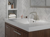 Delta 2536-SSMPU-DST SAYLOR Two Handle Centerset Bathroom Faucet, Stainless