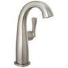 677-SS-PR-DST Stryke 6.63-in x 4.31-in x 9.50-in Single Handle Mid-Height Bathroom Faucet, Lumicoat Stainless
