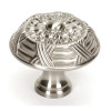 Knob Traditional 1-1/2-in in Satin Nickel