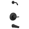 T14472-BL-LHD Galeon 14 Series Tub & Shower Trim Less Head, Matte Black