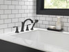 T4732-BL Woodhurst Delta Woodhurst Roman Tub with Hand Shower Trim, Matte Black