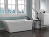 T2764-BL Ashlyn Delta Ashlyn Roman Tub Trim, Matte Black