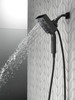 Delta 58473-BL Universal Showering Components H2Okinetic In2ition 4-Setting Two-in-One Shower, Matte Black
