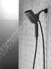 Delta 58473-BL Universal Showering Components H2Okinetic In2ition 4-Setting Two-in-One Shower, Matte Black
