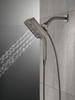 Delta 58473-KS-PR Universal Showering Components H2Okinetic In2ition 4-Setting Two-in-One Shower, Lumicoat Black Stainless