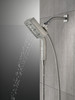 Delta 58473-SS-PR25 Universal Showering Components H2Okinetic In2ition 4-Setting Two-in-One Shower, Lumicoat Stainless