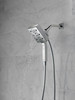 Delta 58473-PR25 Universal Showering Components H2Okinetic In2ition 4-Setting Two-in-One Shower, Lumicoat Chrome