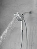 58473-PR25 Universal Showering Components H2Okinetic In2ition 4-Setting Two-in-One Shower, Lumicoat Chrome