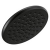 52433-BL Universal Showering Components Single-Setting Raincan Shower Head, Matte Black