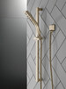 51799-PN-PR Universal Showering Components H2Okinetic 3-Setting Slide Bar Hand Shower, Lumicoat Polished Nickel