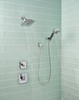Delta 52690Universal Showering Components H2Okinetic 3-Setting Raincan Shower Head, Chrome