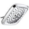 52690Universal Showering Components H2Okinetic 3-Setting Raincan Shower Head, Chrome