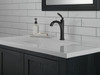 Delta 532-BLMPU-DST Woodhurst Single Handle Bathroom Faucet, Matte Black