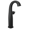 777-BLLHP-DST Stryke Single Handle Vessel Bathroom Faucet Less Handle, Matte Black