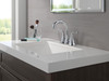 Delta 2533LF-TP Kayra Two Handle Tract Pack Centerset Bathroom Faucet, Chrome