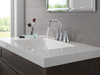 Delta 2533LF-TP Kayra Two Handle Tract Pack Centerset Bathroom Faucet, Chrome