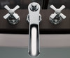 HANDLE KIT HX661-PC CROSS