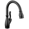 9178TL-BL-DST Leland 11.63-in x 10.75-in x 15.38-in Touch2O Kitchen Faucet with Touchless Technology, Matte Black
