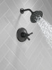 T17256-BL Dorval Monitor 17 Series Shower Trim, Matte Black
