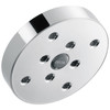 RP70175PR Universal Showering Components H2Okinetic Single-Setting Raincan Shower Head, Lumicoat Chrome