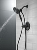 58499-BL Universal Showering Components In2ition HSSH 1.75 GPM 4-Setting, Matte Black