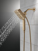 Delta 58473-CZ-PR Universal Showering Components H2Okinetic In2ition 4-Setting Two-In-One Shower, Lumicoat Champagne Bronze