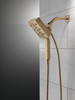 Delta 58473-CZ-PR Universal Showering Components H2Okinetic In2ition 4-Setting Two-In-One Shower, Lumicoat Champagne Bronze