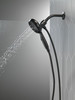 Delta 54810-BL-PK Universal Showering Components 7-Setting SureDock Magnetic Hand Shower, Matte Black