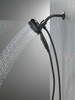 54810-BL-PK Universal Showering Components 7-Setting SureDock Magnetic Hand Shower, Matte Black