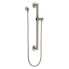 Delta 51600-SS Universal Showering Components Adjustable Slide Bar / Grab Bar Assembly with Elbow, Stainless