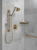 51600-CZ Universal Showering Components Adjustable Slide Bar / Grab Bar Assembly with Elbow, Champagne Bronze