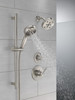 51584-SS-PR Universal Showering Components 7-Setting Slide Bar Hand Shower with Cleaning Spray, Lumicoat Stainless