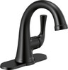 533LF-BLMPU Kayra Single Handle Bathroom Faucet, Matte Black