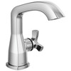 Delta 5766-PR-MPU-DST Stryke 6.56-in x 6.00-in x 6.88-in Single Handle Bathroom Faucet, Lumicoat Chrome