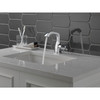 Delta 5766-PR-MPU-DST Stryke 6.56-in x 6.00-in x 6.88-in Single Handle Bathroom Faucet, Lumicoat Chrome