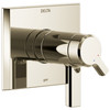 T17T099-PN-PR Pivotal TempAssure 17T Series Valve Only Trim, Lumicoat Polished Nickel