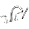 T4733 Kayra Delta Kayra Roman Tub Trim with Hand Shower, Chrome