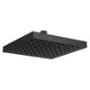 52841-BL Universal Showering Components Raincan Single Setting Showerhead, Matte Black
